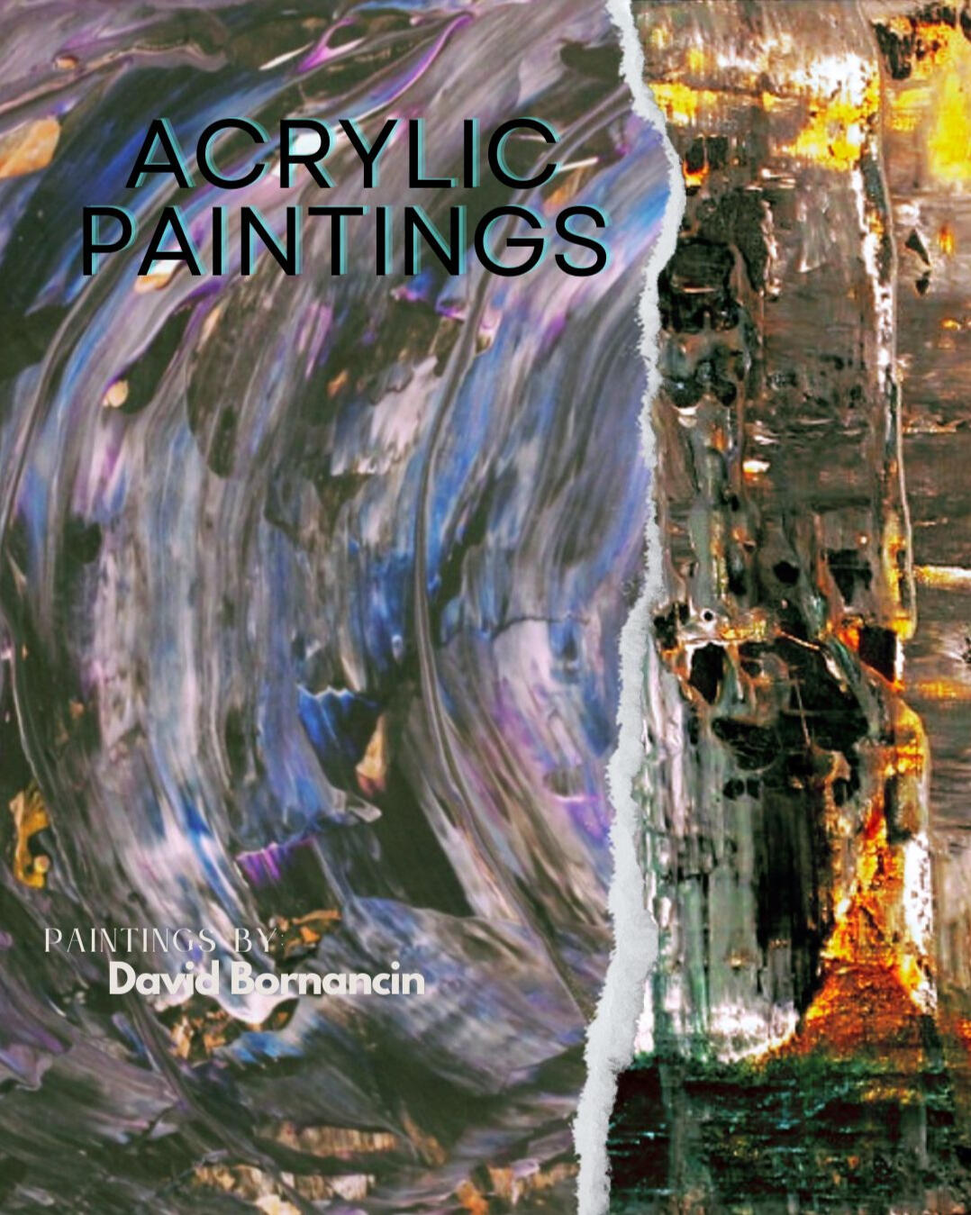 Acrylic Paintings Abstract Landscape